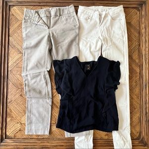 Womens Outfit 2 pants and one shirt